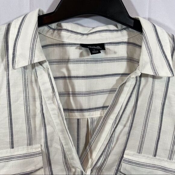 A.n.a. Pullover Striped Shirt - Picture 3 of 13